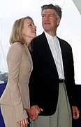 Naomi Watts and David Lynch at Cannes, 2001
