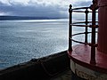 Lighthouse and seashore of Nazaré