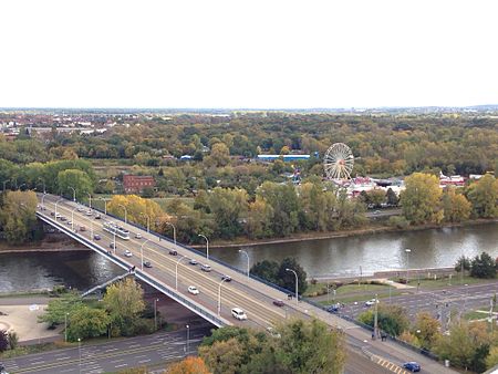 Neue Strombrücke in Magdeburg