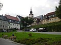 Nordwestlicher Altmarkt mit Sankt Christophori Kirche Hohenstein-Ernstthal.jpg