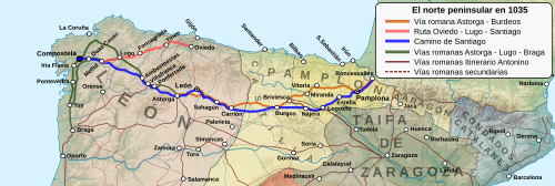 El Camino de Santiago y de donde provienen sus peregrinos