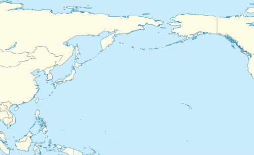 Wake Island is located in North Pacific