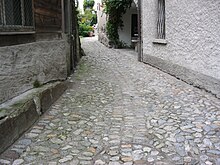 Paved street in the center of Preonzo Nucleo Preonzo.jpg