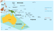 Okyanusya BM Geoscheme - Australasia.svg Haritası