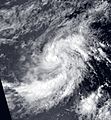 Image of Tropical Storm Octave of the 1983 Pacific hurricane season on September 28, 1983.