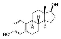 Estrutura química de Estradiol