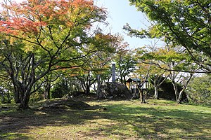 Ogyu-jo Castle Tetap 01, Ouchi-cho Toyota 2019.jpg