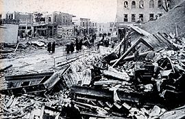 Omaha Tornado zarar 1913.jpg