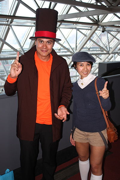 File:Otakuthon 2014- Professor Layton and Luke Triton (15014275326).jpg