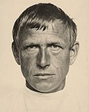 Portrait of German painter and printmaker Otto Dix (1891–1969) by Hugo Erfurth, c. 1933. → Dresden Secession
