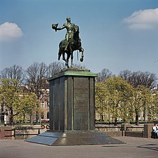 Monument til Willem II (1884), Haag.