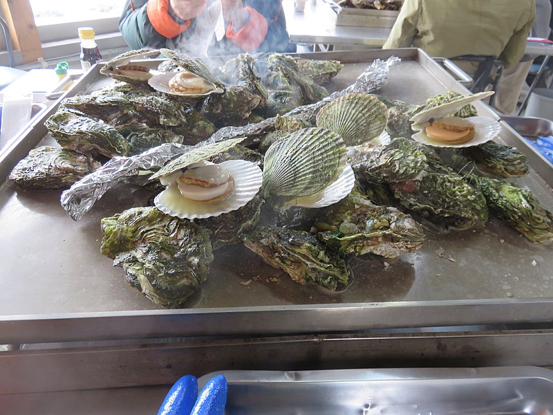 File:Oyster house in Karakuwa Kesennuma.jpg