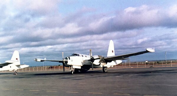 A Lockheed P-2 Neptune of the Portuguese Air Force, 1970s.