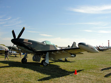 Cavalier P-51 Mustang with tiptanks
