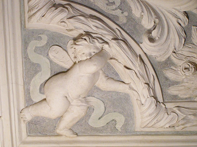File:Palazzo Chiericati cherub ceiling 3.jpg