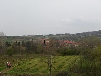 Панорама села.