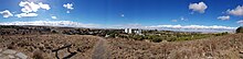 Panorama of Eudunda from the town lookout, looking in a northerly direction, in February 2018. Panorama of Eudunda from the town lookout, February 2018..jpg