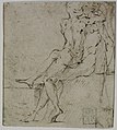 This drawing bears similarity to the image above. Parmigianino. 1524 - 1527[1]