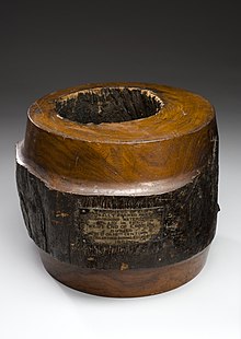 Part of an elm water pipe, England, 1401-1600 Wellcome L0058724.jpg