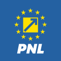 Current and official PNL logo as well as electoral sign (in use from 2014–present)