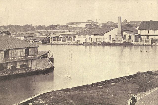 The Pasig River in 1899