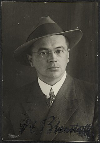 <span class="mw-page-title-main">Pauli E. Blomstedt</span> Finnish architect and designer (1900–1935)