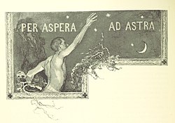 Татуировки надпись per aspera ad astra