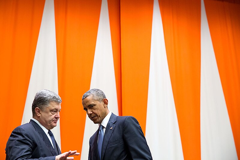 File:Petro Poroshenko with Barack Obama, Sept 2015.jpg