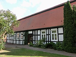 Pfarrhaus (Eingang), Kirchberg 9, Sandau (Elbe)
