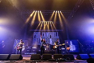 <span class="mw-page-title-main">Phil Campbell and the Bastard Sons</span> Welsh heavy metal band