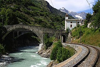 <span class="mw-page-title-main">Vispa</span> River in the canton of Valais