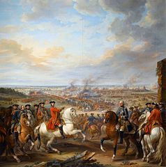 Liudviko XV vedamos kariuomenės pergalė Fontenua mūšyje 1745 m. gegužės 11 d., 1747 m. (Pjeras Lenfo)