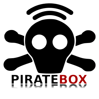 <span class="mw-page-title-main">PirateBox</span> Portable electronic device that facilitates local file sharing