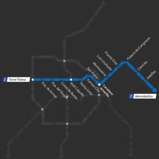 <span class="mw-page-title-main">Seville Metro line 2</span>