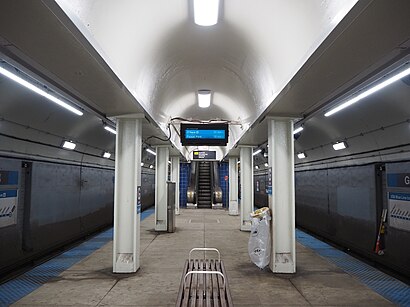 Cómo llegar a Grand Station CTA Blue Line en transporte público - Sobre el lugar