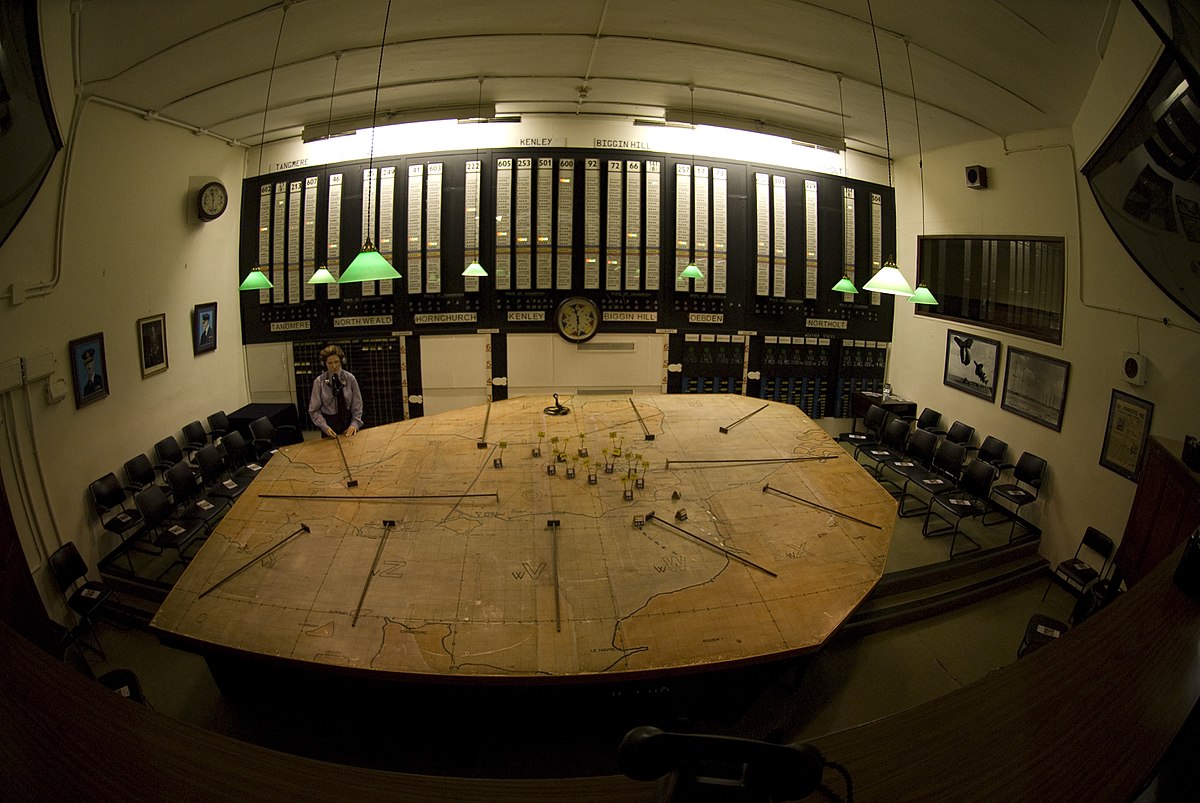 1940s war room