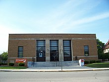 Plymouth Post Office, a registered historic place PlymouthWisconsinPostOfficeRHP.jpg