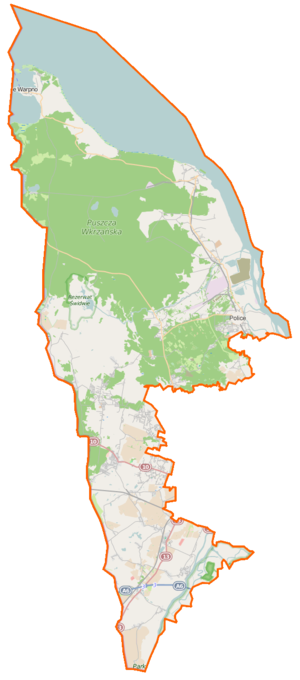 300px powiat policki location map