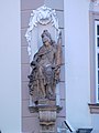 Praha - Staré Město, Staroměstské náměstí 29, socha sv. Floriána