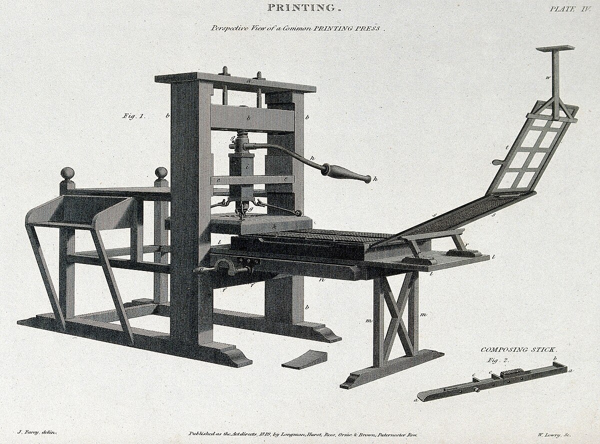 Printing press  Invention, Definition, History, Gutenberg