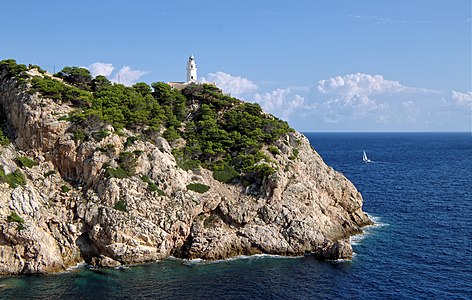 Punta de Capdepera with lighthouse Majorca