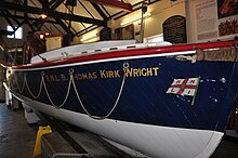 Thomas Kirk Wright (ON 811) RNLB Thomas Kirk Wright in Poole Lifeboat Museum (8937).jpg