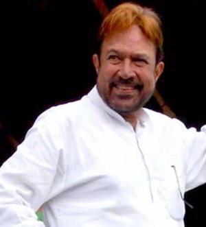 Rajesh Khanna in 2010. The first Indian actor to be called a "superstar", he starred in 15 consecutive hit films from 1969 to 1971.