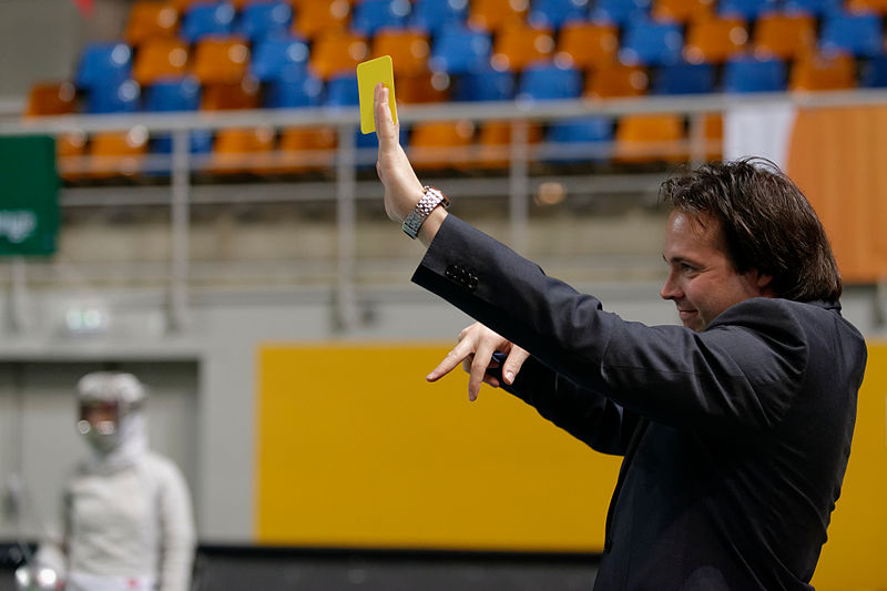 File:Refereeing 2014 Orleans Sabre Grand Prix t121425.jpg