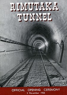 Remutaka Tunnel Railway Tunnel In New Zealand