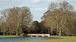 Jembatan di atas Sungai Cam di Tl 521 380, Selatan Barat dari Audley End House