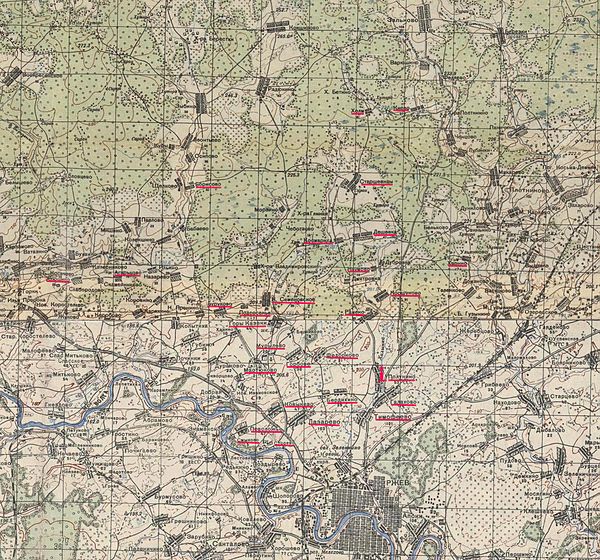 Калининская обл. Деревня Полунино Ржевского района. Карта Ржевского района Тверской области 1942 года. Карта Ржевского района 1940. Бои за Ржев Полунино 1942 карта.