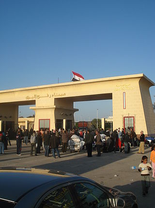 <span class="mw-page-title-main">Rafah Border Crossing</span> Border crossing between Egypt and Palestines Gaza Strip