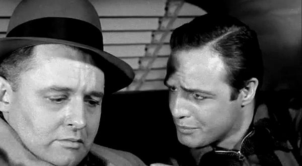 Steiger with Marlon Brando in On the Waterfront (1954)