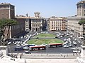 View of Piazza Venezia from Vittoriano